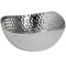 Silver Ceramic Dimple Effect Display Bowl Accessories Hill Interiors 