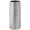 Silver Ceramic Umbrella Stand in Dimple Effect Accessories Hill Interiors 