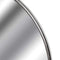 Silver Foil Large Circular Metal Wall Mirror Mirrors Hill Interiors 
