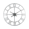 Silver Foil Skeleton Wall Clock Accessories Hill Interiors 