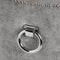 Silver High Wing Ring Backed Dining Chair Dining Hill Interiors 