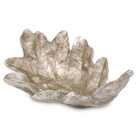 Silver Leaf Bowl Accessories Hill Interiors 