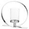 Silver Loop Design Candle Holder Accessories Hill Interiors 