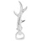 Silver Nickel Antler Bottle Opener Dining Hill Interiors 