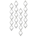 Silver Quarterfoil Decorative Hanging Mirror Mirrors Hill Interiors 