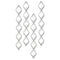 Silver Quarterfoil Decorative Hanging Mirror Mirrors Hill Interiors 