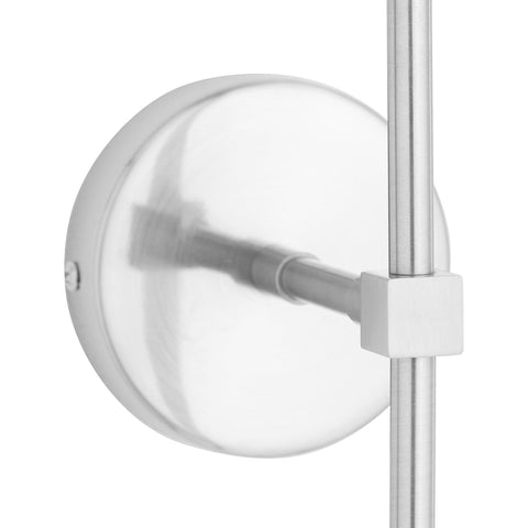 Silver Smoked Glass Globe Wall Pendant Lighting Hill Interiors 