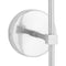 Silver Smoked Glass Globe Wall Pendant Lighting Hill Interiors 