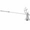 Silver Stag Candle Snuffer Accessories Hill Interiors 