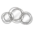 Silver Trio Multi Circled Wall Art Mirror Mirrors Hill Interiors 