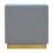 Sleek Cement Occasional Footstool Living Artisan Furniture 