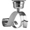 Small Free Standing Scroll Sconce With Silver Lustre Glass Accessories Hill Interiors 