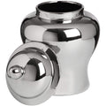 Small Silver Ceramic Urn Accessories Hill Interiors 