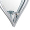 Small Silver Mirrored Heart Candle Holder Accessories Hill Interiors 