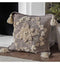 Snowflake Embroidered Cushion Natural Accessories Regency Studio 