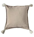 Snowflake Embroidered Cushion Natural Accessories Regency Studio 
