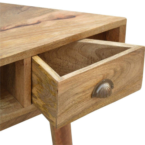 Solid Wood Corner Writing Desk Living Artisan Furniture 