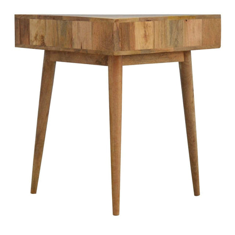 Solid Wood Corner Writing Desk Living Artisan Furniture 