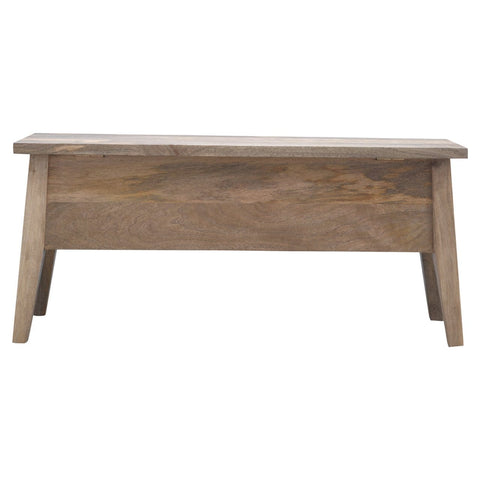 Solid Wood Lid Up Storage Box Living Artisan Furniture 