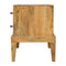 Solid Wood Media Unit with T-Bar Knobs Living Artisan Furniture 