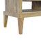 Solid Wood Media Unit with T-Bar Knobs Living Artisan Furniture 