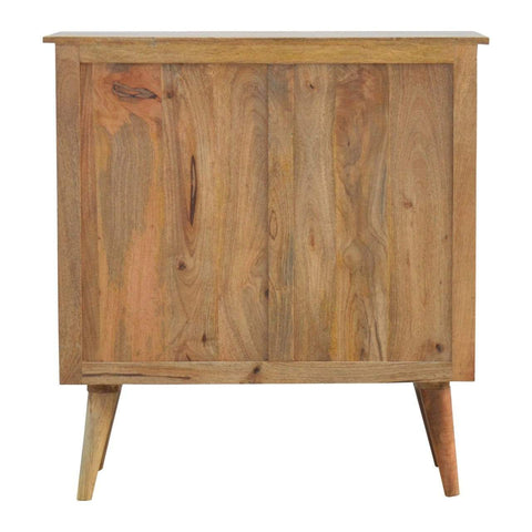 Solid Wood Nordic Style Cabinet Living Artisan Furniture 