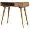 Solid Wood Writing Desk with Open Slot Living Artisan Furniture 