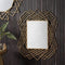 Specter Rectangle Mirror Gold Mirrors Regency Studio 