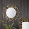 Specter Round Mirror Gold Mirrors Regency Studio 