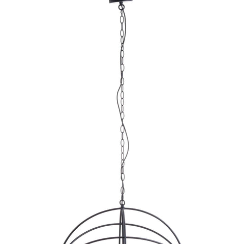 Spherical Round Industrial Chandelier Lighting Hill Interiors 