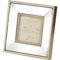 Square Mirror Bordered Photo Frame 4x4 Accessories Hill Interiors 