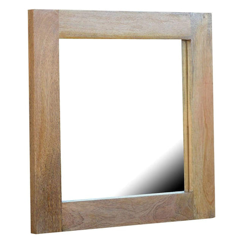 Square Wooden Frame with Mirror Mirrors Artisan Furniture 