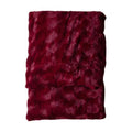 Stellan Fur Cushion Claret Accessories Regency Studio 