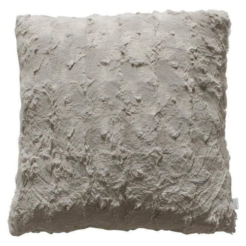 Stellan Fur Cushion Taupe Accessories Regency Studio 