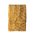 Stellan Fur Throw Ochre Accessories Regency Studio 