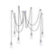 Studio 6 Cluster Pendant Light Chrome Lighting Regency Studio 