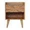 Sunrise Bedside with Open Slot Sleeping Artisan Furniture 