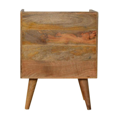 Sunrise Bedside with Open Slot Sleeping Artisan Furniture 