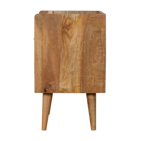 Sunrise Bedside with Open Slot Sleeping Artisan Furniture 