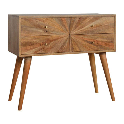 Sunrise Console Table Living Artisan Furniture 