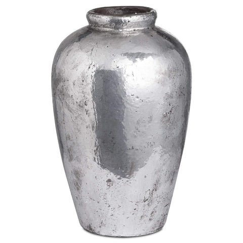 Tall Metallic Ceramic Vase Accessories Hill Interiors 