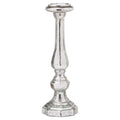 Tall Metallic Hexagonal Candle Pillar Accessories Hill Interiors 