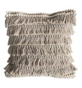 Tallara Fringed Cushion Black/Cream Accessories Regency Studio 