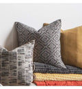 Tapestry Geometric Cushion Monochrome Accessories Regency Studio 