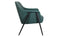 Tennyson Armchair - Dark Green Armchairs Distinction Furniture 
