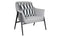 Tennyson Armchair - Light Grey Armchairs Distinction Furniture 
