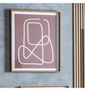 Terra Line Drawing Framed Art Accessories Regency Studio 