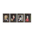 The 4 Composers Framed Art Set of 4 Accessories Regency Studio 