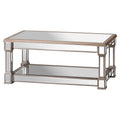 The Belfry Collection Mirrored Display Coffee Table Living Hill Interiors 