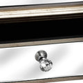 The Belfry Collection Mirrored Display Console Living Hill Interiors 
